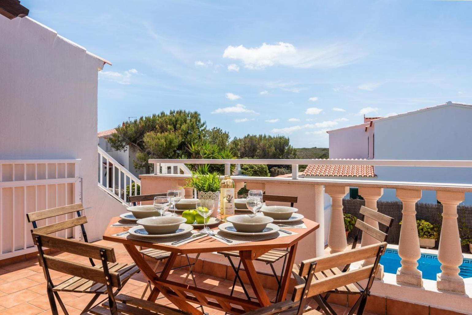 Villa Miguels Arenal d'en Castell Exterior foto
